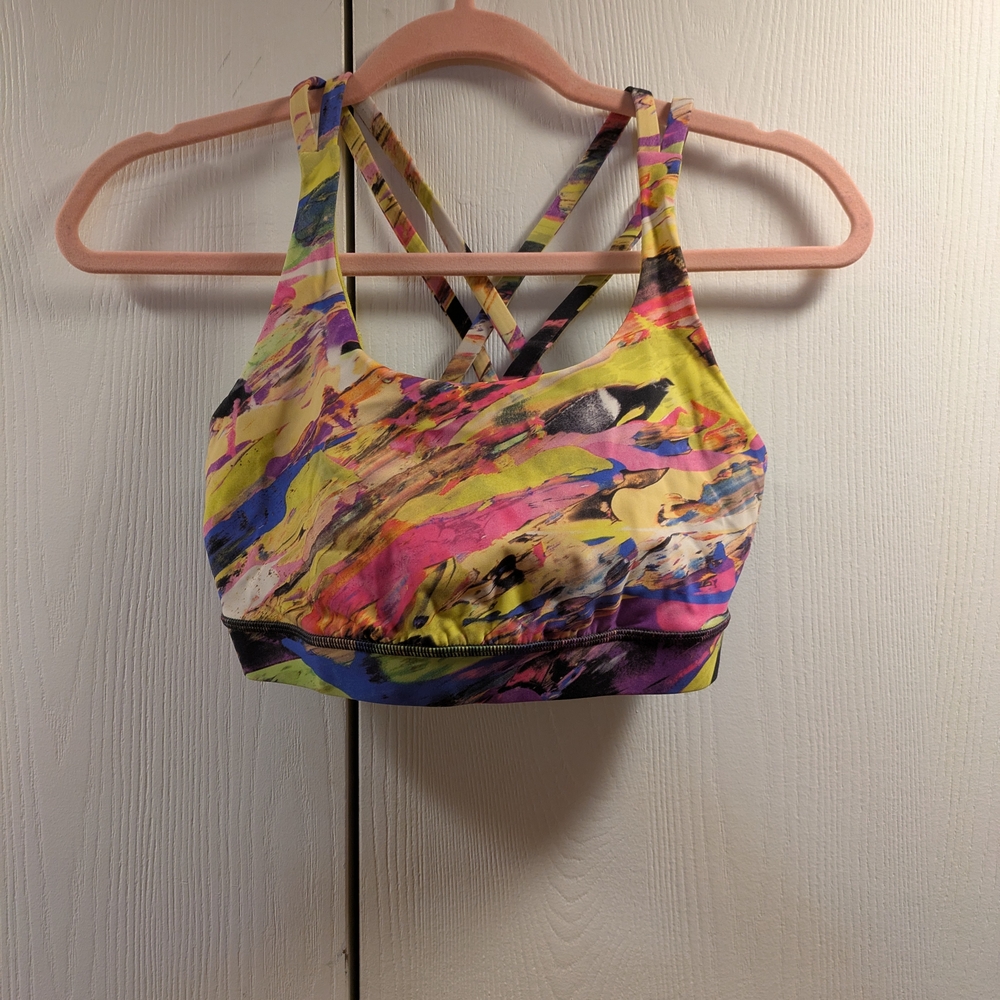 Lululemon Multicolor Sports Bra